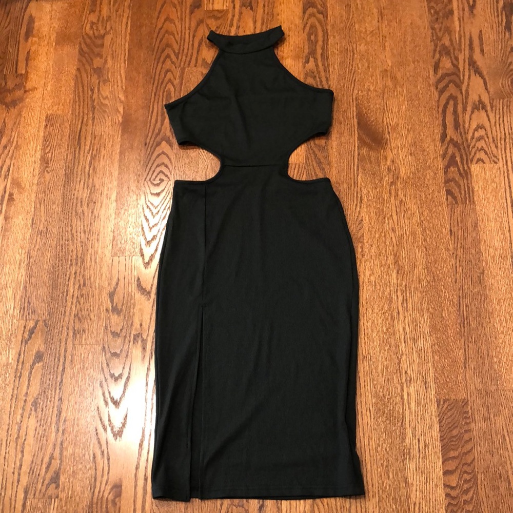 SHEIN Black Body Con Dress